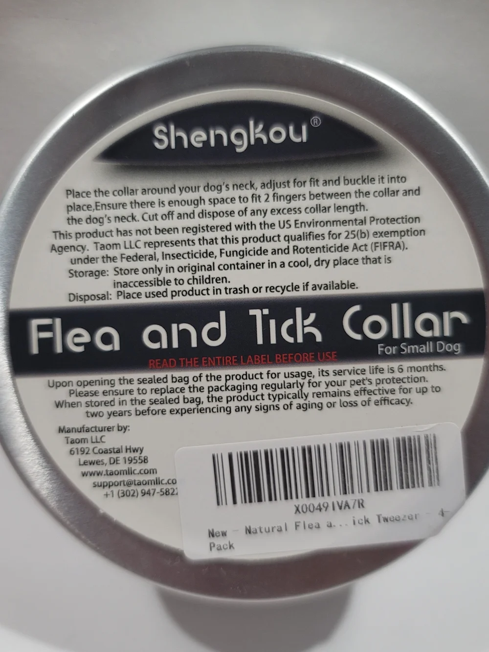 Shengkou Natural Citronella Dog Flea & Tick Collars